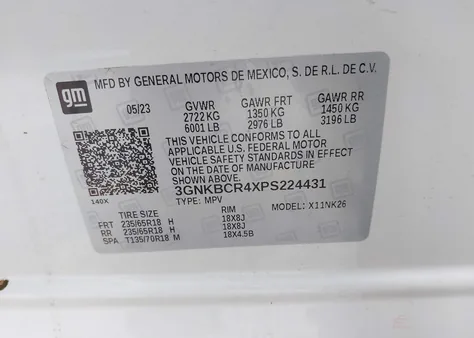 3GNKBCR4XPS224431